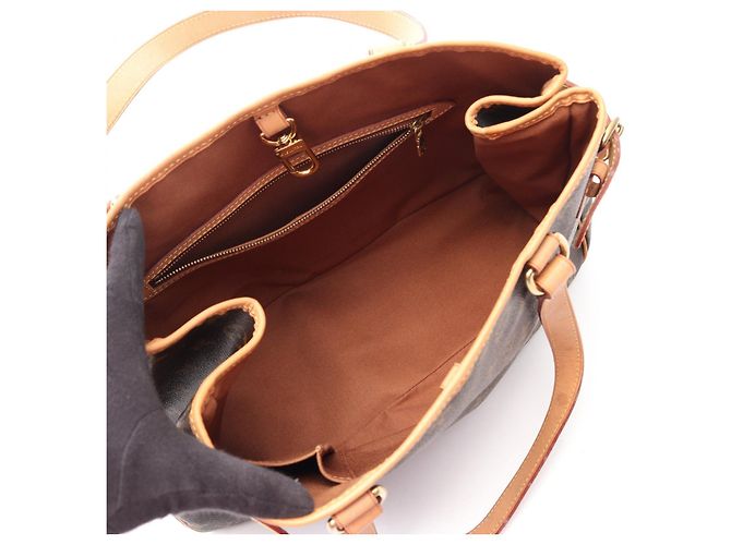 Borsa a tracolla Louis Vuitton Batignolles Horizontal Monogram Marrone - vista 3