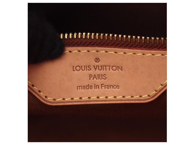 Borsa a tracolla Louis Vuitton Batignolles Horizontal Monogram Marrone - vista 4