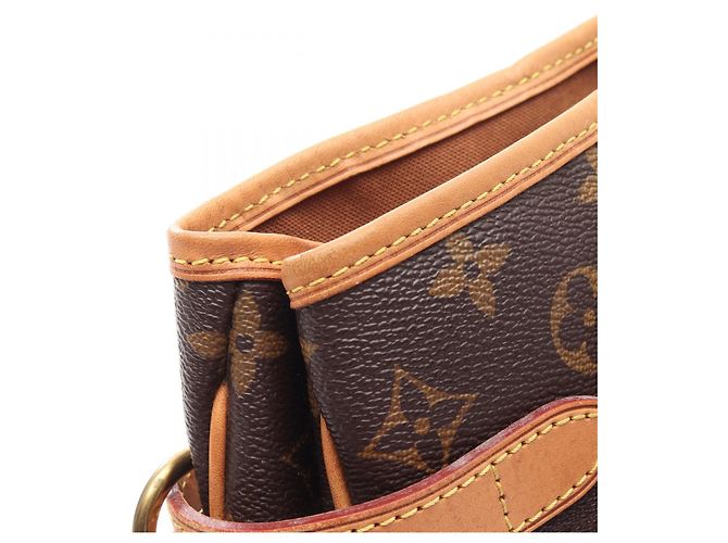 Borsa a tracolla Louis Vuitton Batignolles Horizontal Monogram Marrone - vista 7