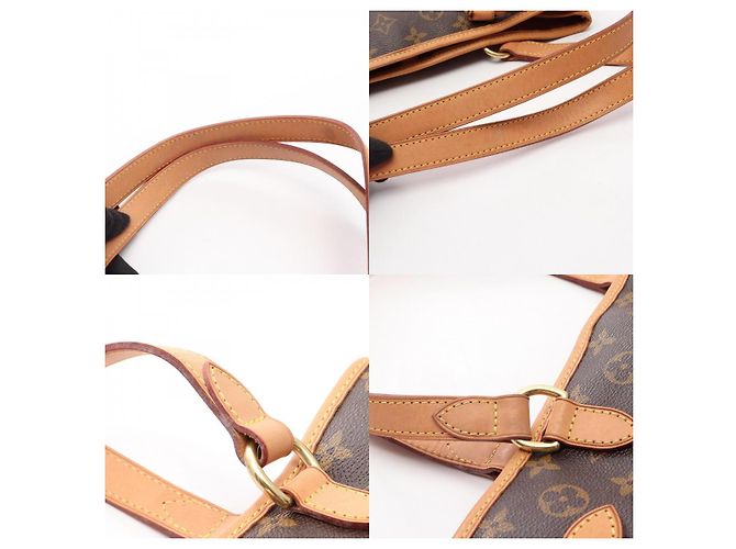 Borsa a tracolla Louis Vuitton Batignolles Horizontal Monogram Marrone - vista 8