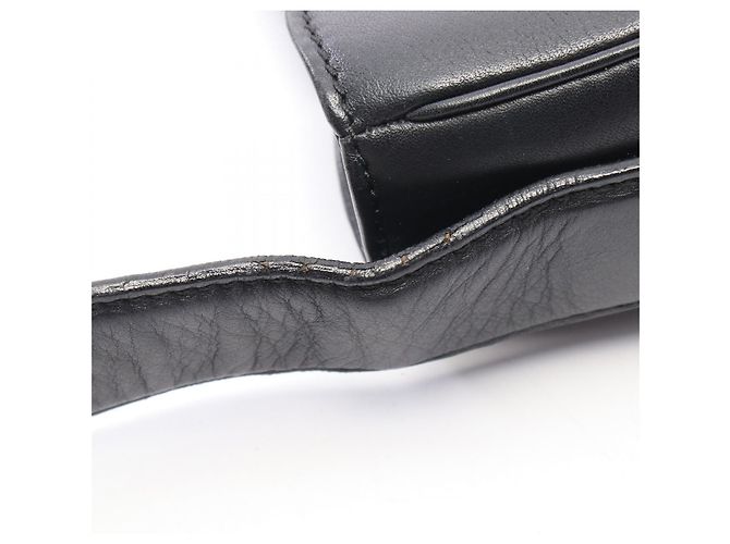 Borsa a tracolla in pelle Cartier Panthere Nero - vista 8