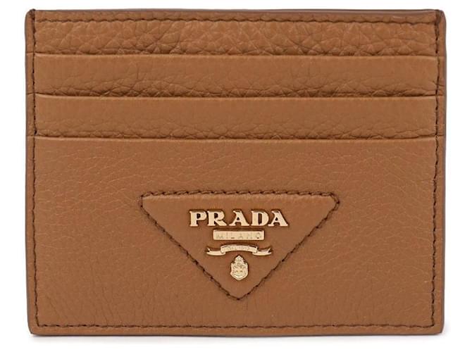 Prada Lederkartenetui Braun - Ansicht 2