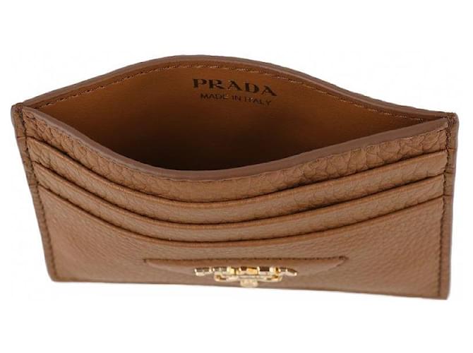 Prada Lederkartenetui Braun - Ansicht 6
