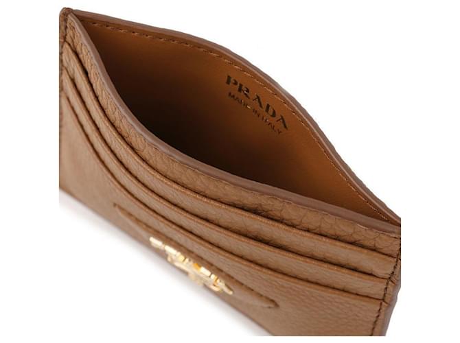Prada Lederkartenetui Braun - Ansicht 7
