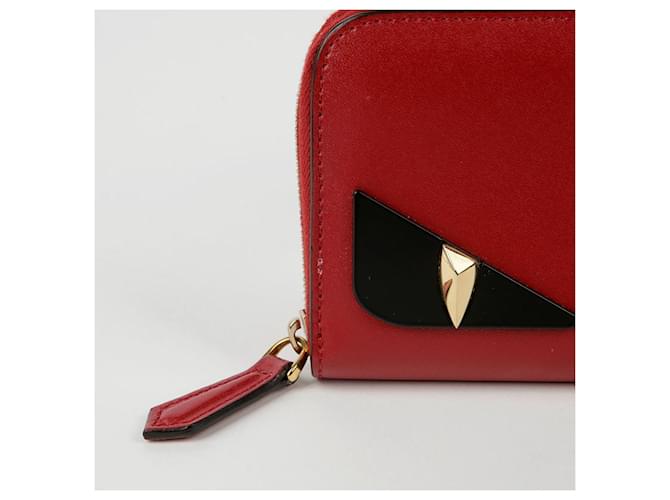 Fendi Zaino e Portafoglio Rosso - vista 3