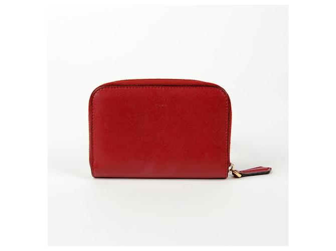 Fendi Zaino e Portafoglio Rosso - vista 4