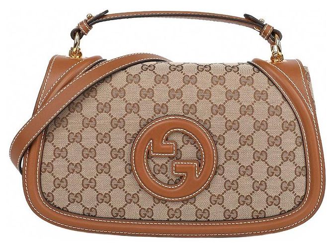 Gucci Medium Top Handle Bag Braun - Ansicht 2