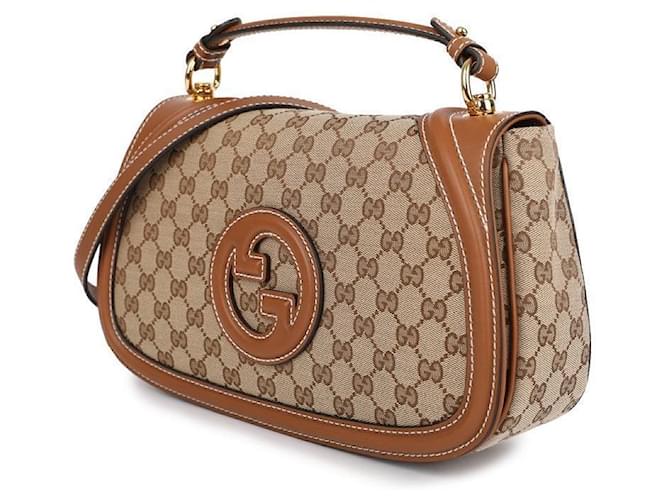 Gucci Medium Top Handle Bag Braun - Ansicht 3