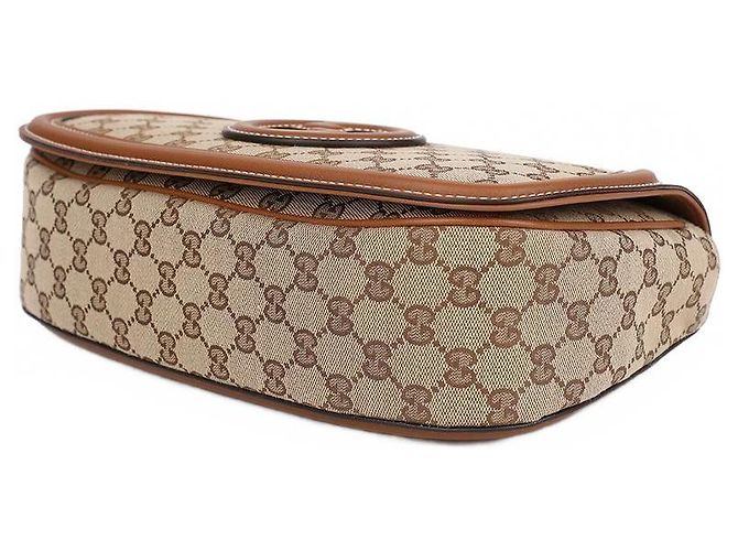 Gucci Medium Top Handle Bag Braun - Ansicht 5