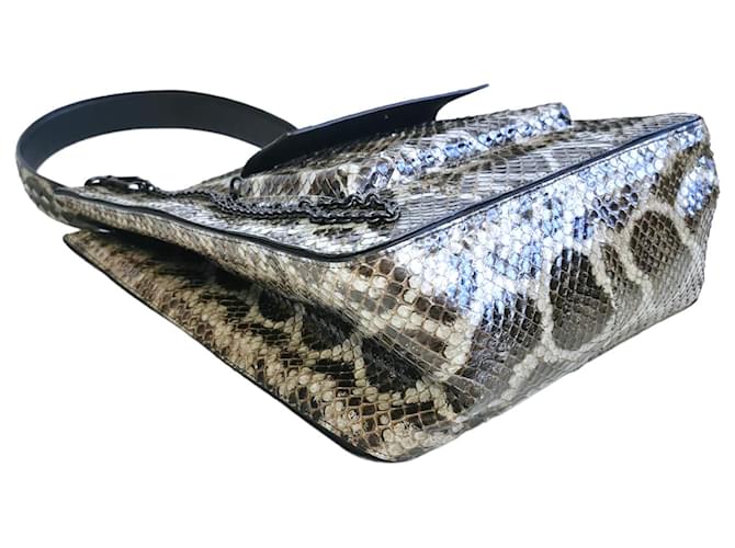 Bottega Veneta Python Tote Bag Braun - Ansicht 10