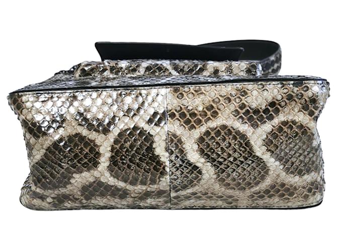 Bottega Veneta Python Tote Bag Braun - Ansicht 5