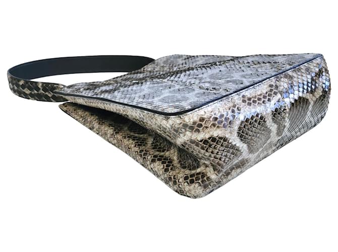 Bottega Veneta Python Tote Bag Braun - Ansicht 9