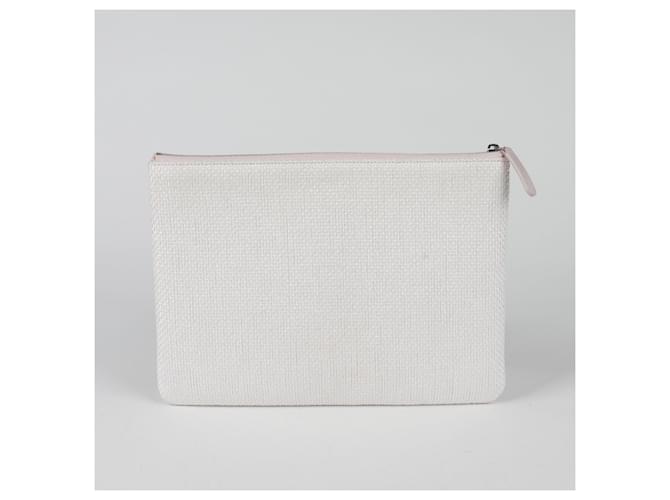 Chanel Clutch Deauville Medium Rosa - vista 3