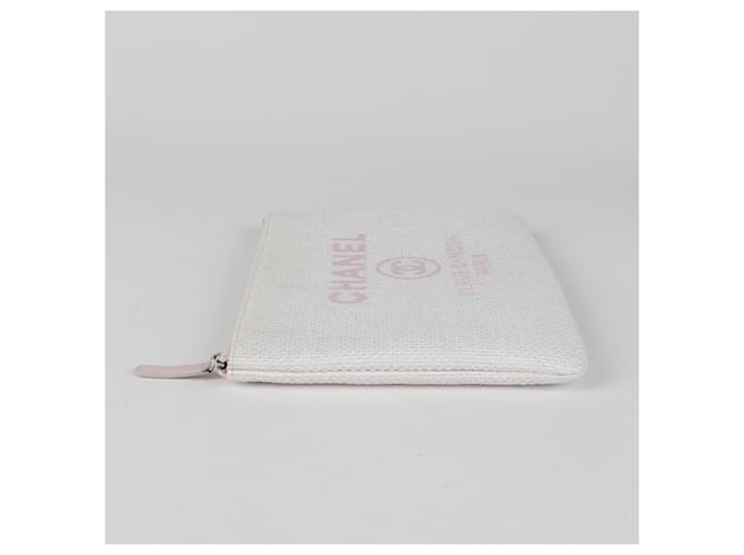 Chanel Clutch Deauville Medium Rosa - vista 5