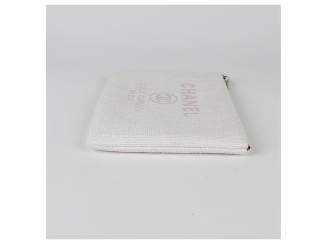 Chanel Clutch Deauville Medium Rosa - vista 7