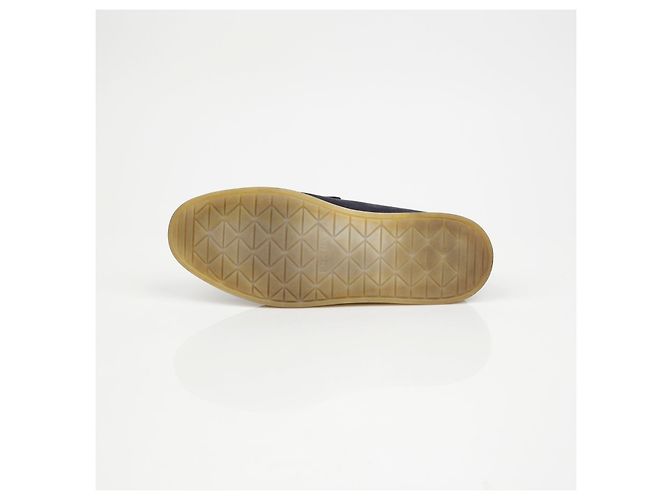 Prada Triangular Logo Loafer Size Blue - view 9