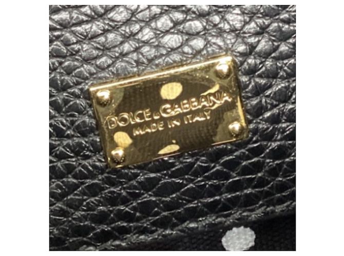 Borsa a tracolla Dolce & Gabbana DG Family in pelle nera Nero - vista 14