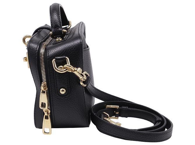 Borsa a tracolla Dolce & Gabbana DG Family in pelle nera Nero - vista 6