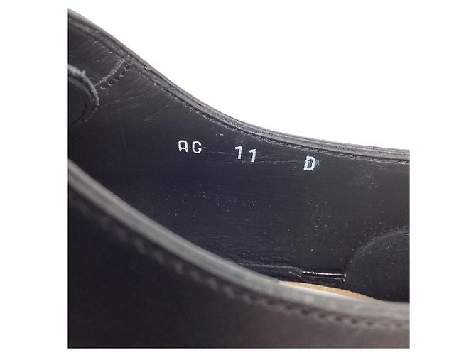 Salvatore Ferragamo Scarpe stringate Angiolo in pelle nera Ferragamo Nero - vista 11