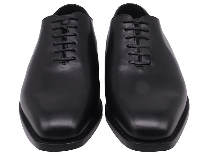 Salvatore Ferragamo Scarpe stringate Angiolo in pelle nera Ferragamo Nero - vista 2