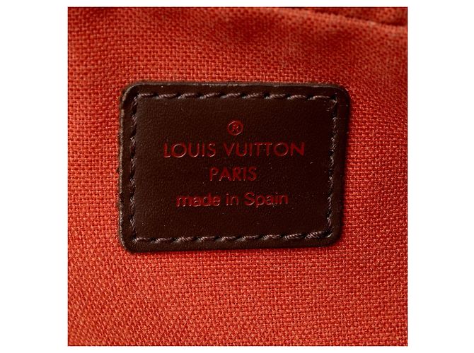 Louis Vuitton Vintage Damier Ebene Geronimos Sling Bag Marrone - vista 8