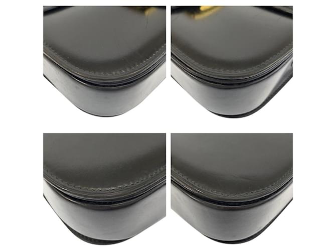 Céline Borsa a tracolla 2way in pelle CELINE Nero - vista 4