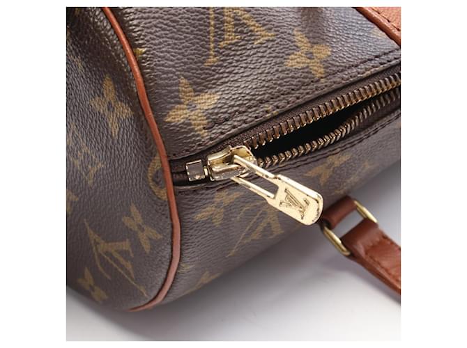 Borsa Louis Vuitton Papillon Monogram Marrone - vista 7