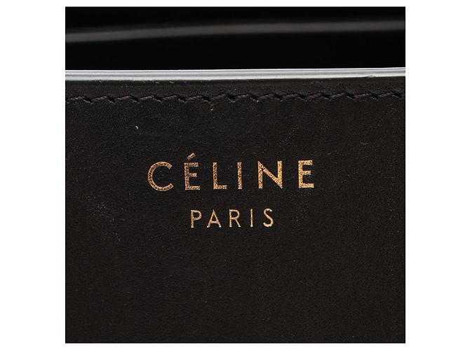 Céline Borsa a mano CELINE Luggage Mini Shopper in pelle Nero - vista 4
