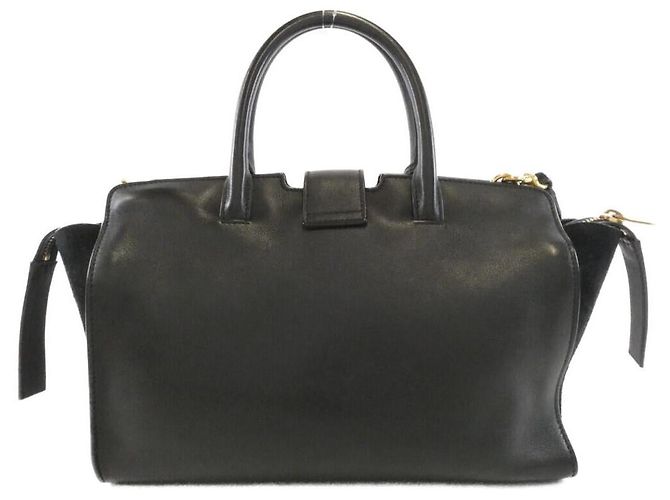Yves Saint Laurent Borsa a tracolla Saint Laurent Downtown in scamosciato di vitello - vista 2