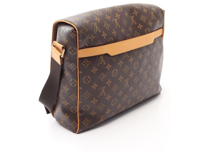 Borsa a Spalla Louis Vuitton Abbesses Monogram Marrone - vista 2