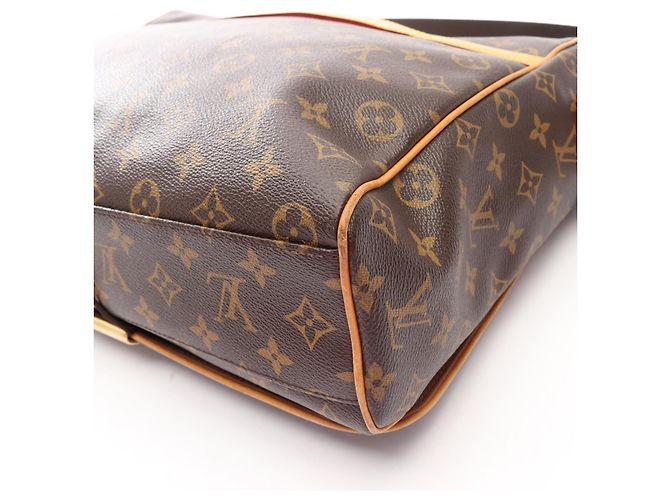 Borsa a Spalla Louis Vuitton Abbesses Monogram Marrone - vista 7