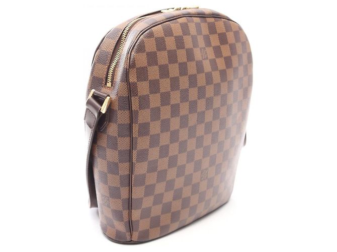 Borsa a tracolla Louis Vuitton Ipanema GM Damier Marrone - vista 2