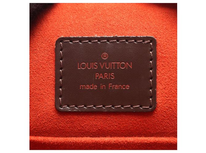 Borsa a tracolla Louis Vuitton Ipanema GM Damier Marrone - vista 4