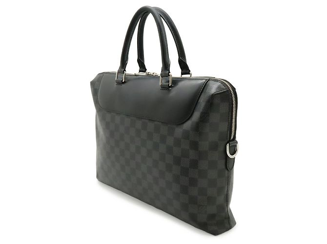 Valigetta Louis Vuitton PDJ NM Damier Graphite Nero - vista 2
