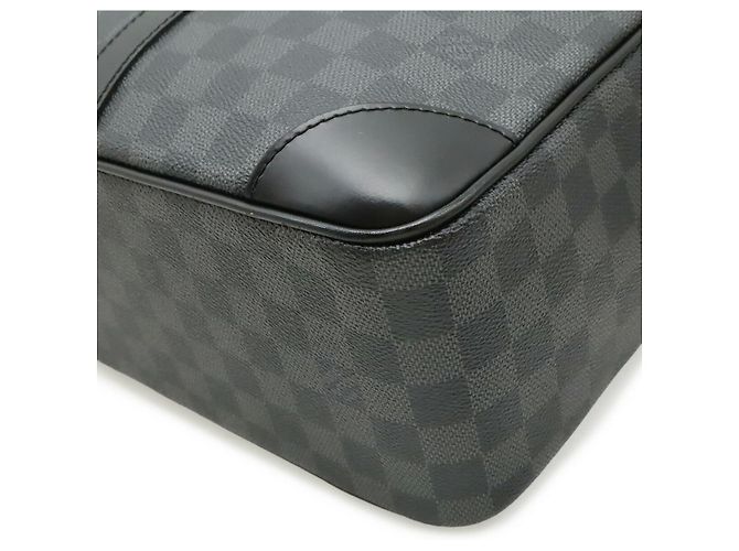 Portadocumenti Louis Vuitton Voyage Damier Graphite Nero - vista 3