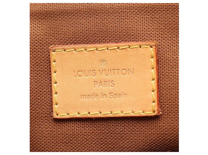 Borsa a Spalla Louis Vuitton Messenger Bobour MM Monogram Marrone - vista 4