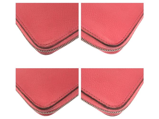 Hermès Hermes Azap Long Silk'in Pink Epsom Portemonnaie - Ansicht 4