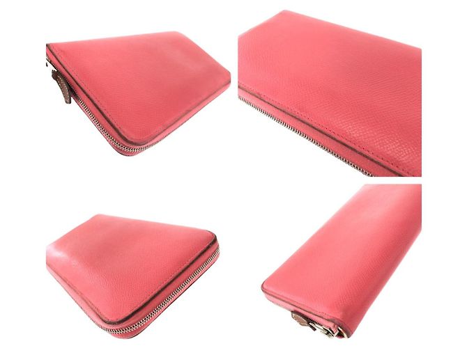 Hermès Hermes Azap Long Silk'in Pink Epsom Portemonnaie - Ansicht 6
