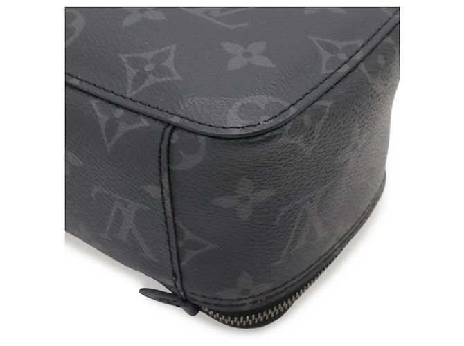 Pochette cosmetici Louis Vuitton Monogram Eclipse Cube PM Nero - vista 3