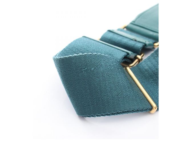 Bolso de hombro 2way de piel Trapuntata Miu Miu Verde - vista 6