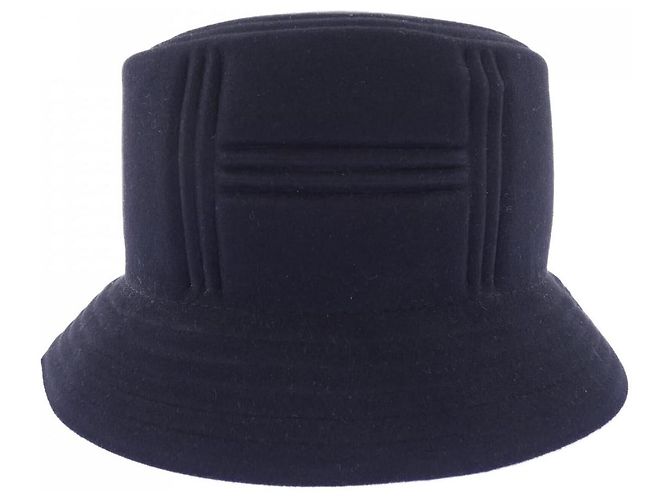 Hermès Hermes DALTON Rabbit Hat Black - view 2