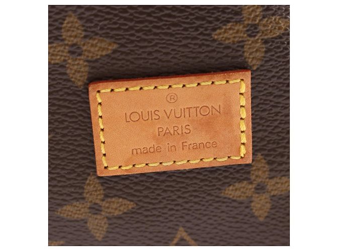 Bolsa de ombro Louis Vuitton Saumur 30 Monogram Marrom - vista 4