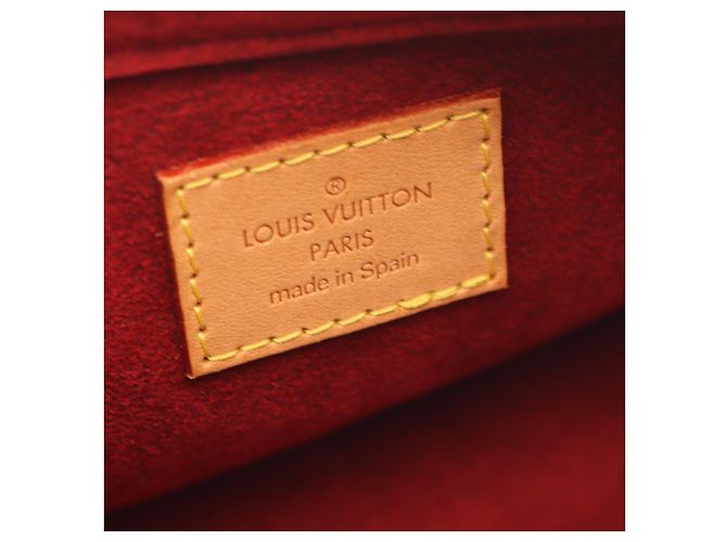Borsa a tracolla Louis Vuitton Vivacite PM Monogram Coated Canvas Marrone - vista 4