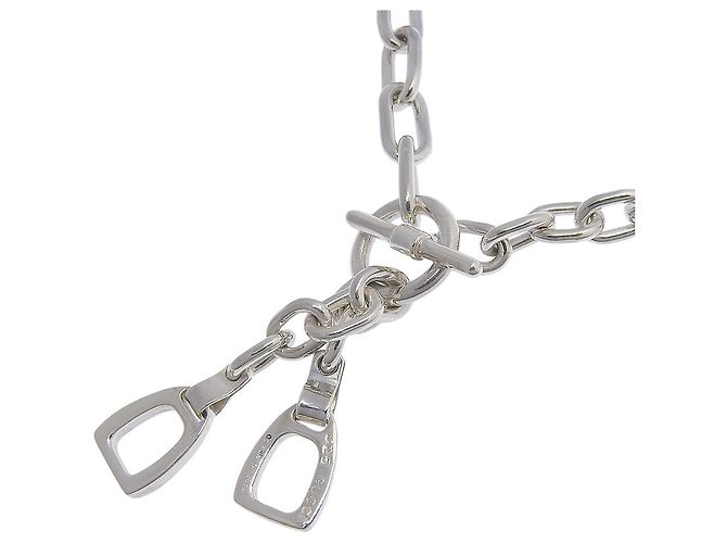 Collana Gucci Horsebit in argento Metallico - vista 3