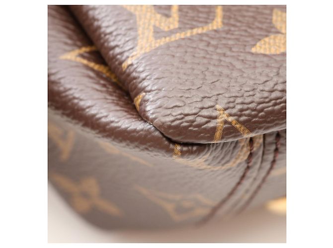 Borsa Louis Vuitton Pallas BB Monogram Marrone - vista 6