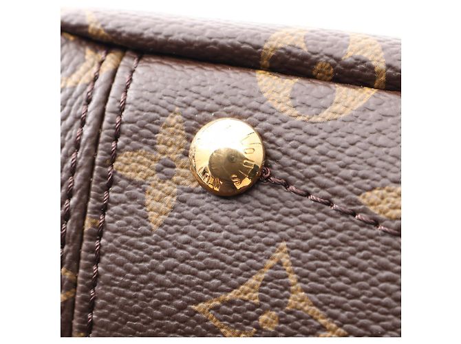 Borsa Louis Vuitton Pallas BB Monogram Marrone - vista 7