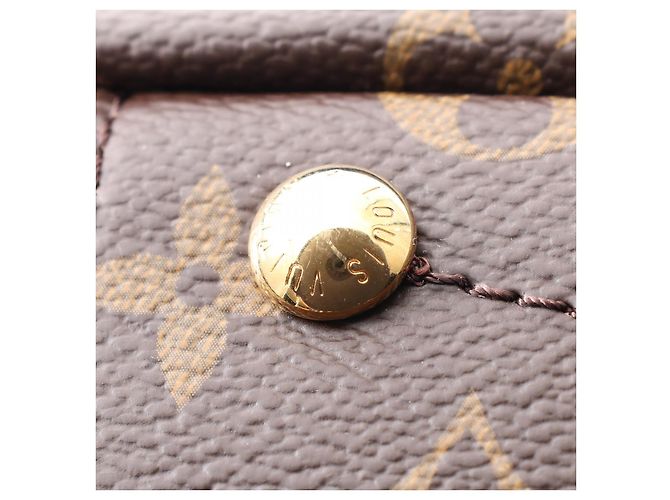 Borsa Louis Vuitton Pallas BB Monogram Marrone - vista 8