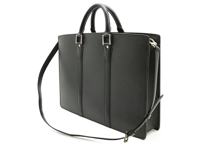 Valigetta Louis Vuitton Taiga Nero - vista 2
