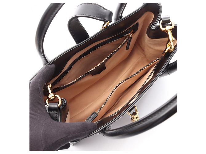 Borsa a 2 modi in pelle Gucci Jackie 1961 Nero - vista 3