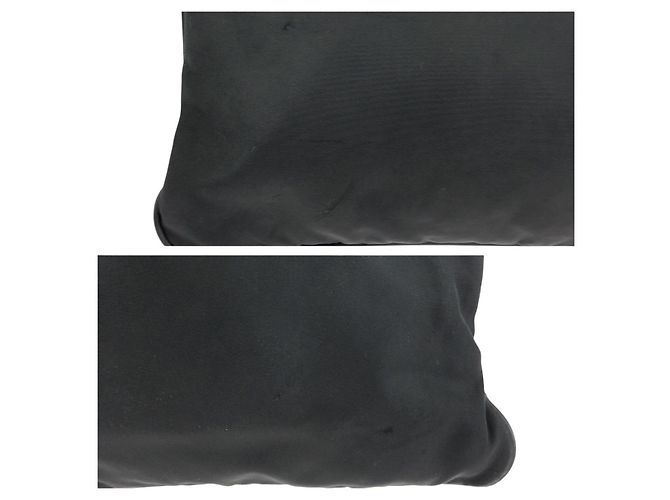 Borsa a tracolla in nylon Tessuto Saffiano e pelle Prada Nero - vista 6